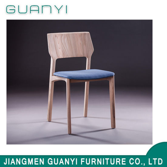 Modern Wooden Fabric Hotel Home Furniture Dining Room Chair