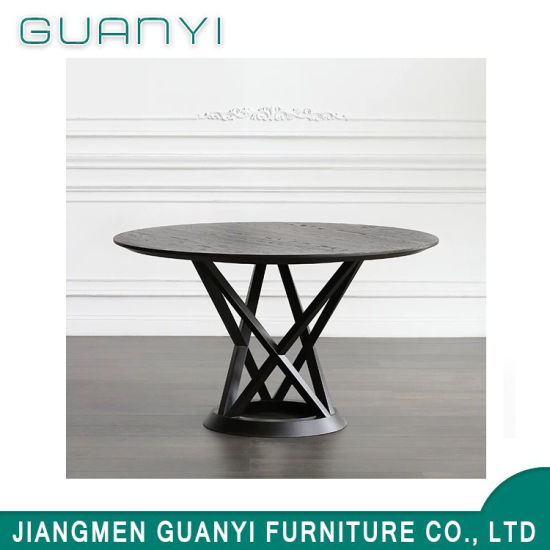 2019 Modern Round Wooden Dining Sets Restaurant Table