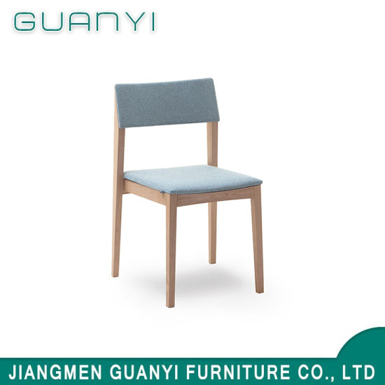 China Professional Simple Design Fabric Cushion Dining Chair