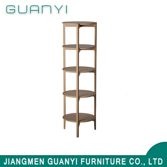Simple Style Soild Ash Wood Furniture Living Room Multi-Layer Stacks