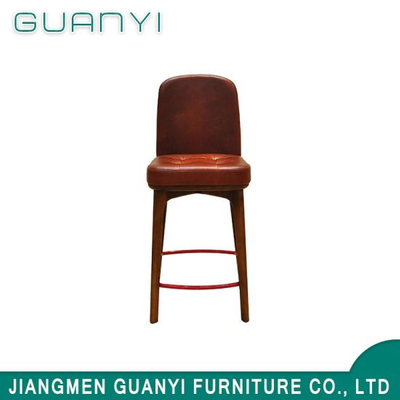 Factory Wholesale Economical High Back Wooden Stool Chair