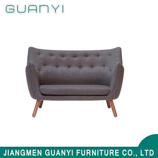 Modern Gorgeous Home Furniture Sofa Brown Elegant Sofa with Wood Leg for Living Room