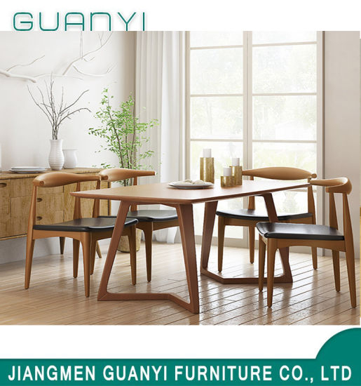 Hot Sale Ash Wooden Comfortable Seat Dining Chair