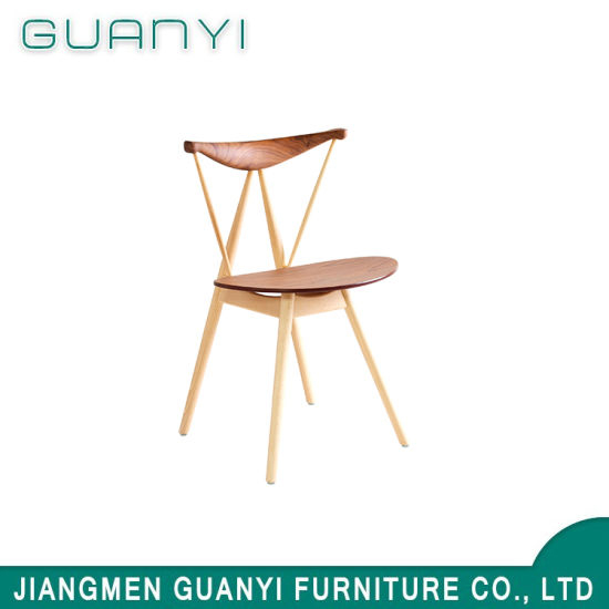 2019 Newest Factory Price Simple Wooden Dining Chair
