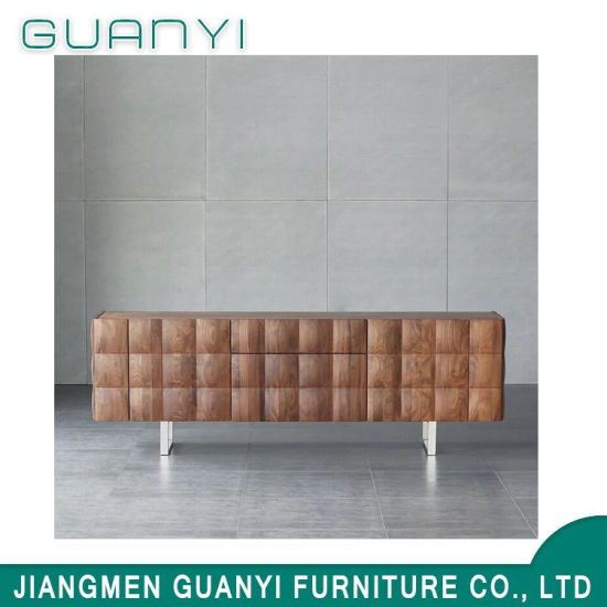 Unique Design Soild Ash Wood Square Furniture Living Room Cabinets