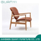 New Solid Ash Wood Polyster Furniture Armchair
