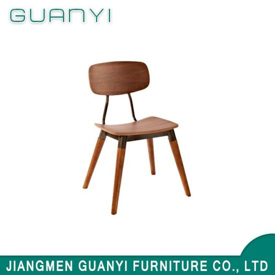 Restaurant Furniture Modern Upholstered Solid Wood Dining Room Wooden Chairs