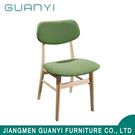 Simple Design Commercial Solid Wood Dining Chair for Restaurant