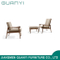 New Design Fabric Ash Wood Leg Modern Style Living Room Leisure Chair