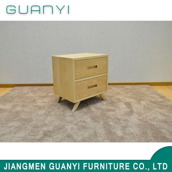 2019 Modern Wooden Furniture Two Drawers Living Room Carbinet