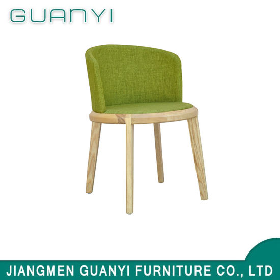 High Quality High Back Wooden Leg Dining Room Chair