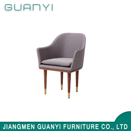 2019 Modern Wooden Fabric Seat Hotel Chair