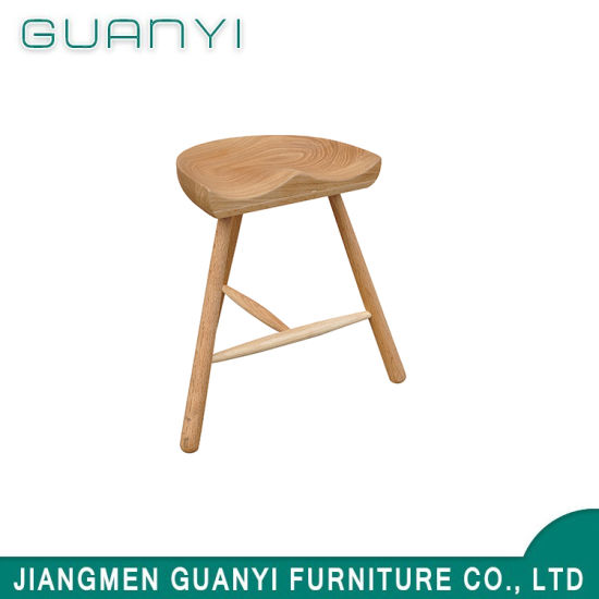 Modern Wooden Cafe Furniture Bar Stool