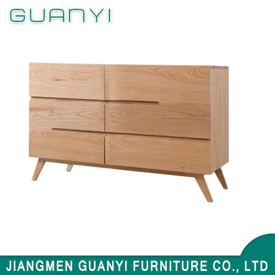 2019 Modern Wooden Furniture Three Drawers Bedroom Carbinet
