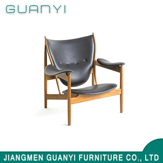 2019 Classical European Style Wooden Leisure Hotel Armchair