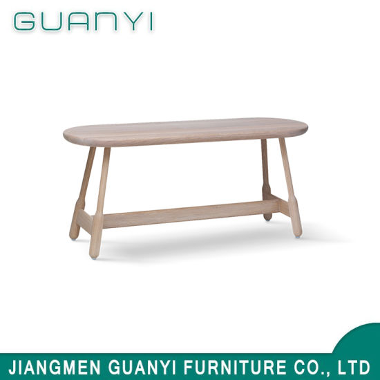 Modern Style Soild Wood Furniture Restaurant Long Benches Chair
