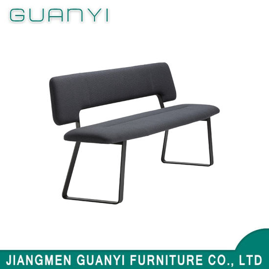 Fashion Design Metal Leg Soft Cushion Furniture Hotel Chair Benches