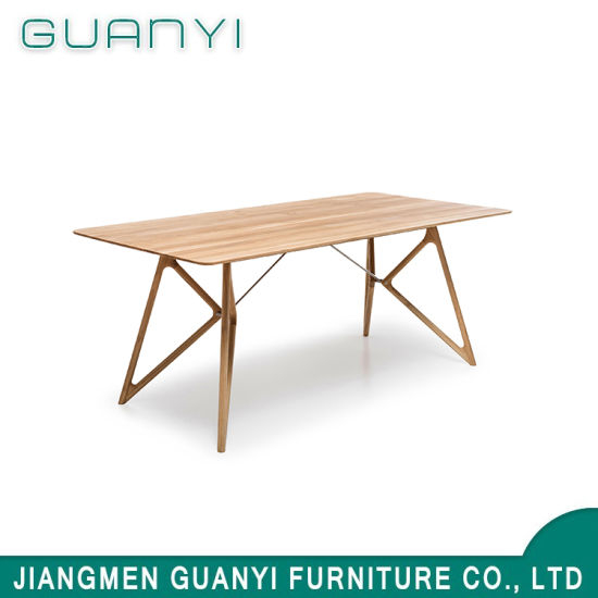 2019 New European Wooden Dining Sets Restaurant Table