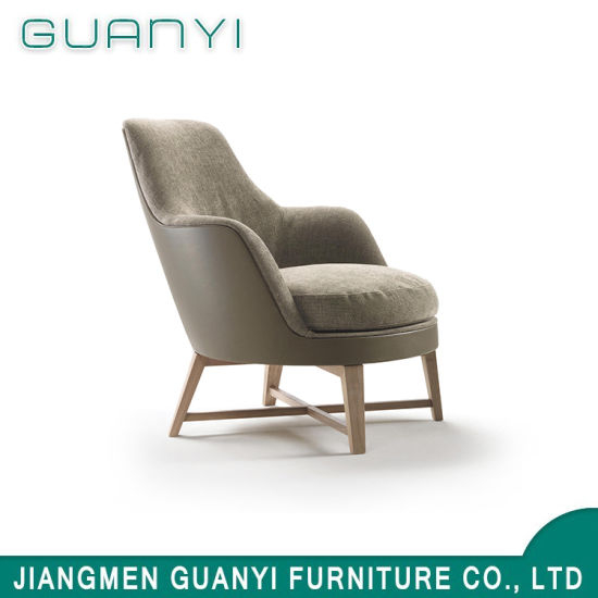 2019 Wooden High Back Hotel Furniture Leisure Armchair