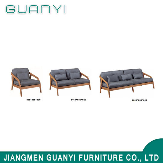 Comfortable Living Room Furniture Fabric Sectional Sofa Set